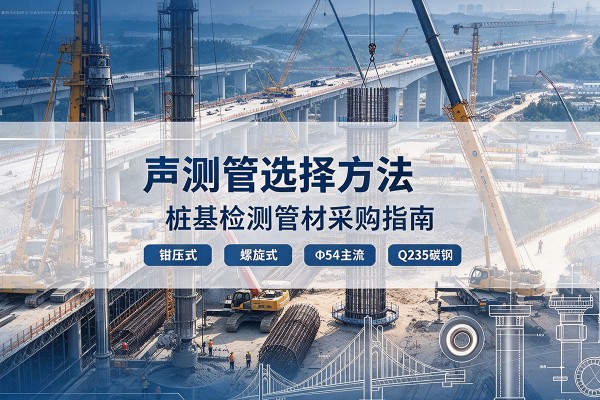 雨城声测管选型标准